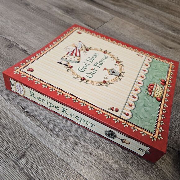 Karla Dornacher Recipe Keeper 3 Ring Binder with Tabs Country Quaint Cook Gift - Picture 2 of 13